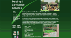 Desktop Screenshot of fencingandlandscapeservices.co.uk